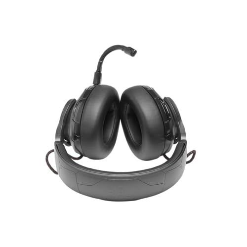 JBL Quantum One - USB wired over-ear professional gaming headset with head-tracking enhanced JBL QuantumSPHERE 360, Active noise cancelling and Hi-Res certified sound (Black)