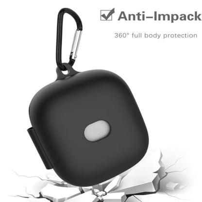 Soft Silicone Shell Cover for Earphones Easy Charging Access - color: Orange color