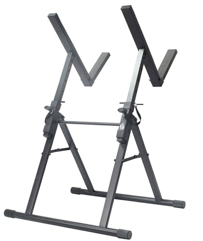 GRIFFIN Guitar Amplifier Stand (Stage-FramePRO Series) – Low Profile Audio Amp Tilt Back Adjustment – Combo PA Speaker Karaoke Monitor Holder – Speaker Cabinet Studio Equipment Platform Riser