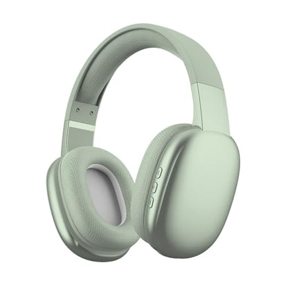 Gabba Goods Wireless Over Ear Bluetooth Headphones with Microphone - Wireless Headset -Noise Reduction - Bluetooth, Wired,Built in Micro SD for Travel, Home, Work TV,PC,Gaming,Cellphone (Mint) - color: Mint