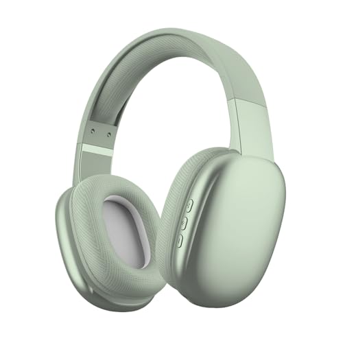 Gabba Goods Wireless Over Ear Bluetooth Headphones with Microphone - Wireless Headset -Noise Reduction - Bluetooth, Wired,Built in Micro SD for Travel, Home, Work TV,PC,Gaming,Cellphone (Mint) - color: Mint