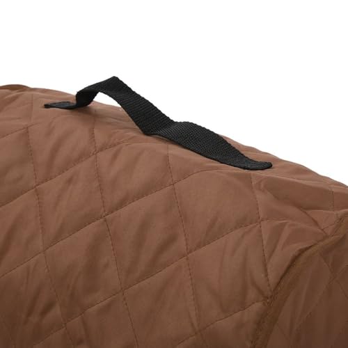‌Stand Mixer Cover with Storage Pockets and and Handle Dust Proof Protective Bag for 4.5QT Mixers and Small Kitchen Appliances(Brown) - color: Brown