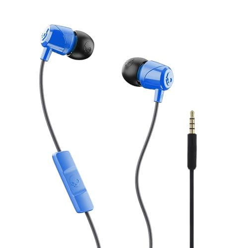 Skullcandy Jib Wired Earbuds with 3.5mm AUX Plug - Cobalt Blue - color: Cobalt Blue, size: 1 Pack