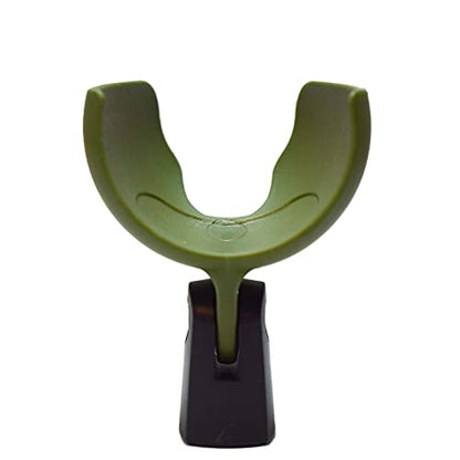 Ammo Clip 520 Bullet Mic Holder Compatible With Shure 520DX Green Bullet, Superlux D112/C and Other Similar Harmonica Microphones (Olive Green) - color: Olive Green