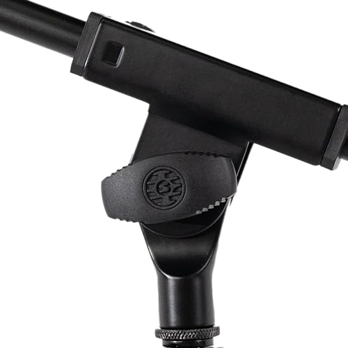 Shure by Gator Low-Profile Tripod Mic Stand with Adjustable Height and Telescoping Boom; (SH-TRIPODSTANDLP) - style: Low Profile + Boom