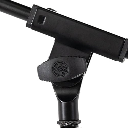 Shure by Gator Low-Profile Tripod Mic Stand with Adjustable Height and Telescoping Boom; (SH-TRIPODSTANDLP) - style: Low Profile + Boom