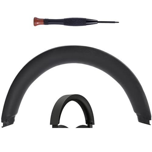 Lukvcoe Replacement Headband Pad Kit for Microsoft Xbox Wireless/Wired, Xbox Wireless (2024 Version), Xbox Stereo 20th Anniversary Special Edition Headset, Easy DIY Installation (Black) - color: Black