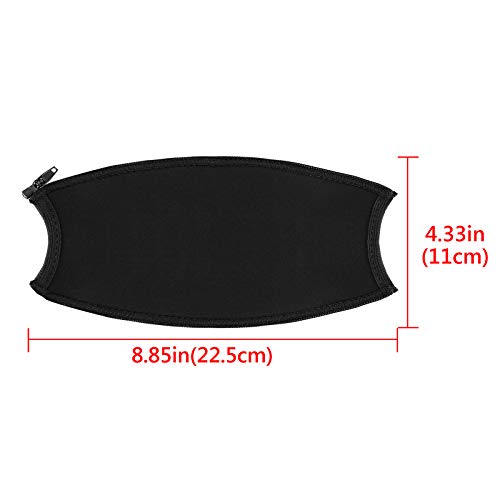 Geekria Flex Fabric Headband Pad Compatible with ATH M50x, M50xBT, M50xBT2, M50x ENSO, M50xPB, M50xWH, M50xBB, M50XSTS-USBMIKU Headphones, Replacement Band Repair Part (Black) - color: Black