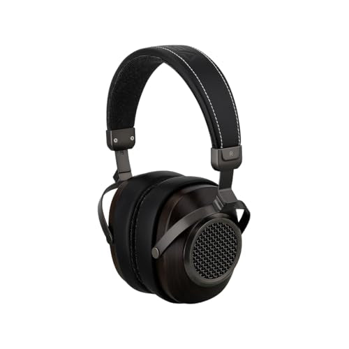 SIVGA Anser HiFi Open-Back Wooden Over-Ear Wired Headphones, 50mm Driver | Solid wood earcups, 3.5mm detachable cable, soft earpads, adjustable headband, powerful clean bass, wide soundstage