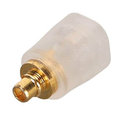 MMCX Cable Adapter Replacement for IE300 IE600 IE900 and N30 N40 N5005, MMCX to 0.78mm Female Connector Cable for HiFi Earphones with Durable One - Piece Des (Transparent) - color: Transparent