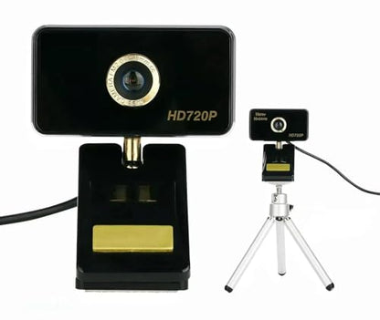 HD Webcam for PC - Computer Camera- 720P USB Webcam with Microphone - Web Camera for Desktop Computer - Web Cam for Online Calling/Video Conferencing, Zoom/Skype/Facetime/YouTube, Laptop/PC