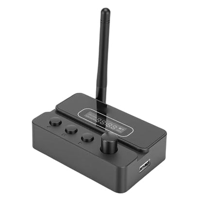 Eujgoov Bluetooth 5.3 Transmitter and Wireless Audio Adapter with Low Latency for Speaker Music Streaming Stereo System