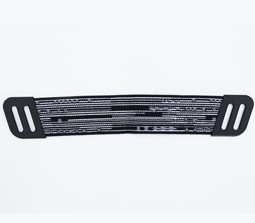 Replacement Headband Compatible with Logitech G733 Wireless Black Gray | Also suitable for Logitech G335 wired gaming headset Headband made of stretch braid and silicone buckle - color: Black Gray