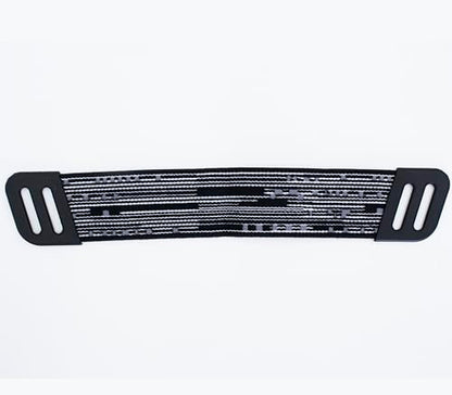 Replacement Headband Compatible with Logitech G733 Wireless Black Gray | Also suitable for Logitech G335 wired gaming headset Headband made of stretch braid and silicone buckle - color: Black Gray