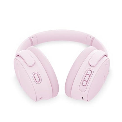 Bose QuietComfort Headphones - Wireless Bluetooth Headphones, Active Over Ear Noise Cancelling and Mic, USB-C Charging, Deep Bass, Up to 24 Hours of Playtime, Petal Pink - Limited Edition Color - color: Petal Pink