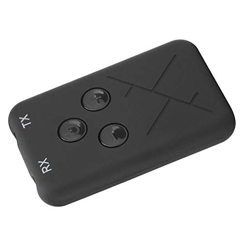 2 in 1 Bluetooth Audio Transmitter Receiver, Bluetooth 5.0 Wireless Adapter with Low Latency A2DP Stereo, Dual Stream Multipoint Connection