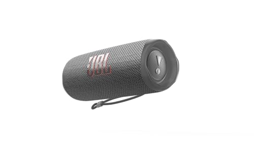 JBL Flip 6 - Portable Waterproof Speaker - Grey | Louder, more powerful sound, IP67 waterproof and dustproof, 12 Hours of Playtime, Bold design - color: Gray