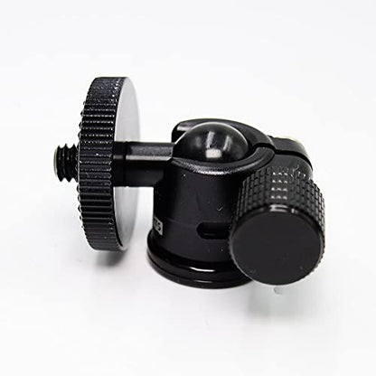 koolehaoda 3/8 Mini Ball Head for Camera Tripod Monopod (3/8 Ball Head) - size: 3/8-ballhead
