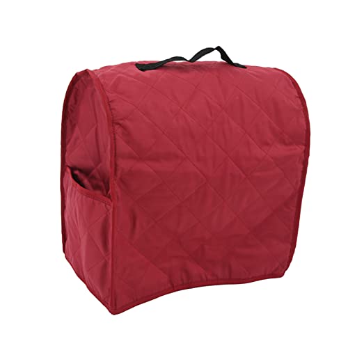 Kitchen Mixer Cover Carry Bag Protective Dust Cover for Kitchen Mixer for Chef Made of Quilted Polyester Pongee (Burgundy) - color: Burgundy