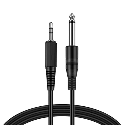 TNP 3.5mm to 6.35mm Bidirectional Stereo Audio Cable, Male to Male, 10 Feet | Quarter Inch to Headphone Jack Cord Connects Compatible Aux Devices, Amps, Speakers, Guitars, Keyboards, and Mixers - size: 10 Feet