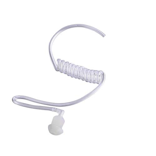 LXT600 GXT1000 Transparent Acoustic Tube Surveillance Earpiece Headset for Midland AVPH4 LXT GXT Walkie Talkie Radio(2 Pack)