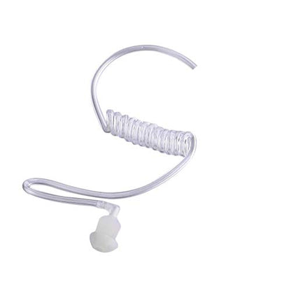 LXT600 GXT1000 Transparent Acoustic Tube Surveillance Earpiece Headset for Midland AVPH4 LXT GXT Walkie Talkie Radio(2 Pack)