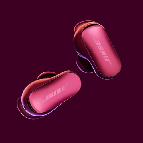 Bose QuietComfort Ultra Earbuds (2nd Gen) - Wireless Noise Cancelling Earbuds with Mic, Immersive Audio, USB-C Charging, Up to 6 Hours Battery, IPX4 Rating, Deep Plum - Limited Edition Color - color: Deep Plum