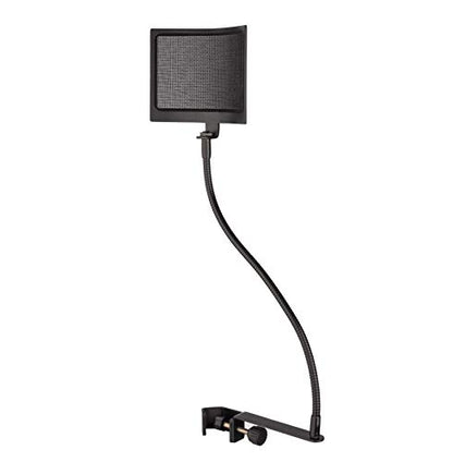 Auray PFMU-12 Universal Wire Mesh Pop Filter with 12" Gooseneck (Matte Black)