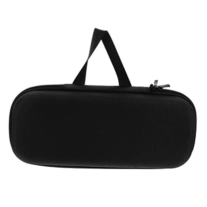 Portable Microphone Storage Case for Karaoke Accessories, Black EVA Bag