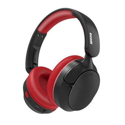 Kids Bluetooth Headphones Wireless,ANC, 68H,Safe Volume Limit 85/94dB | Active Noise Cancelling,Adjustable Headband Foldable Over-Ear for Toddler Girls Boys Tablet/iPad,HD Stereo,Built-in Mic,Black - color: Black