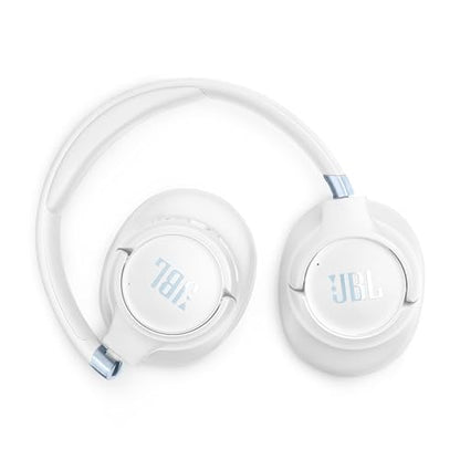 JBL Tune 780NC - Noise Cancelling Headphones - White | Hi-Res JBL Pure Bass Sound plus Spatial Sound, Adaptive Noise Cancelling with Smart Ambient - color: White