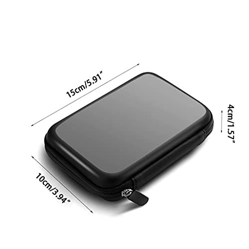 Earphones USB Cable Hard for Case Box Carring EVA with Zipper Hard for Case Easy Carrying
