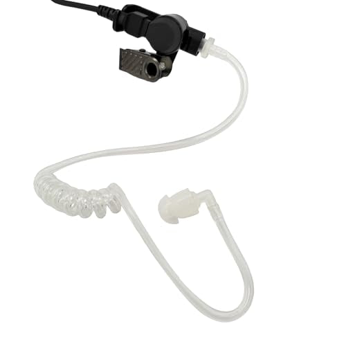 Radio Headset Walkie Talkie Earpiece with Mic Ear Piece 2 Way Radio Earphone 2pin Headphone Compatible for Hyt Hytera bd502i bd552i bd612i tc508 pd562i pd402i pd482i