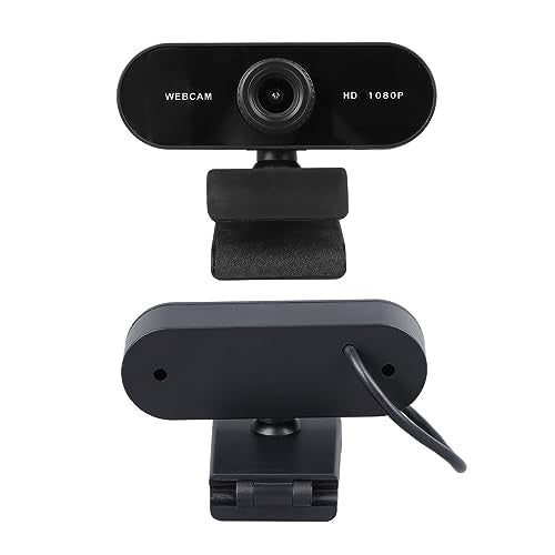 ZJchao Web Camera for Desktop Computer, 1080P HD, Built-in Microphone, Easy to Install, Compatible with OS X, Ideal for Video Recording, Conferencing, Streaming