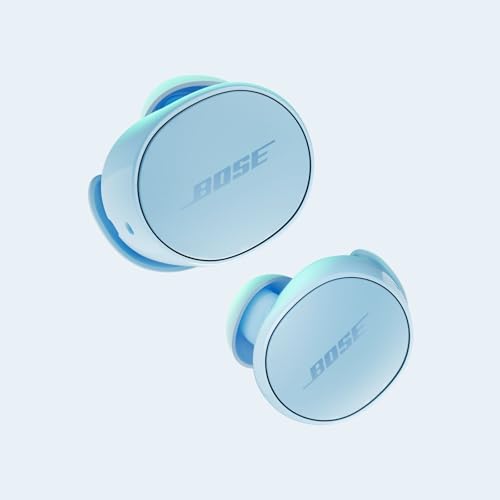 Bose QuietComfort Earbuds - True Wireless Bluetooth Earbuds with Active Noise Cancellation and Mic, USB-C Charging, IPX4 Rating, Up to 8.5 Hours of Playtime, Ice Blue - Limited Edition Color - color: Ice Blue