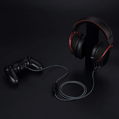 Cable Boom Microphone Compatible with HyperX Cloud Flight | 3.5mm Jack Headphone - Volume Control for Playstation PS4 or Xbox One Controller, PC, Tablet,Laptop,Smartphone - Boompro Gaming Mic (150CM) - size: 150 CM