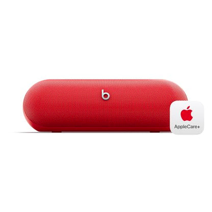 Beats Pill - Wireless Bluetooth Speaker with AppleCare+ (2 Years) - Statement Red - color: Statement Red, style: With AppleCare+