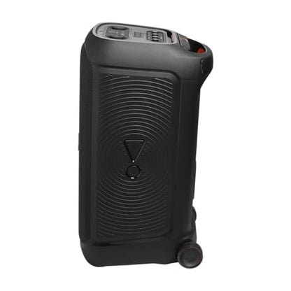 JBL PARTYBOX Stage 320 Portable Party Speaker Bundle with 2 Wireless Microphones (Black)