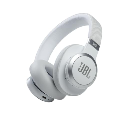 JBL Live 660NC - Over-Ear Nc Headphones - White - color: White, size: Medium