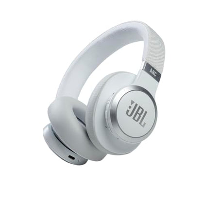 JBL Live 660NC - Over-Ear Nc Headphones - White - color: White, size: Medium
