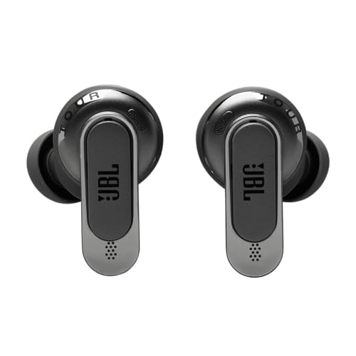 JBL Tour Pro 3 True Wireless Earbuds, Smart Noise Cancelling - Black | Immersive Spatial Audio With Head Tracking, Dual Drivers, Hi-Res Sound, Bluetooth 5.3, Water Resistant For Travel And Work - color: Black
