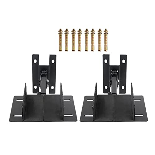 Speaker Stand Audio Stand Speaker Wall Mount Bracket Monitor Speaker Shelf Surround Audio Wall Mount Bracket Study Cafe Speaker Bracket Tray Wall Mount Bracket Speaker Stands(Wall-hung small tray (pai - size: Wall-hung small tray (pair)