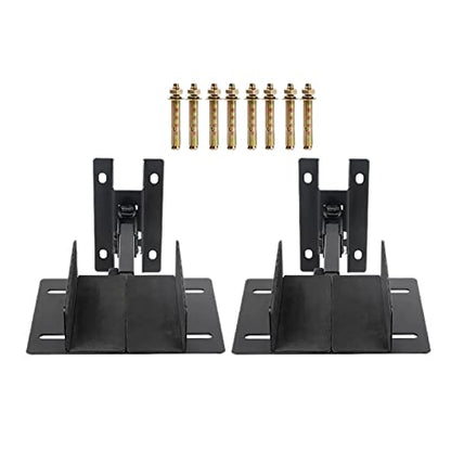 Speaker Stand Audio Stand Speaker Wall Mount Bracket Monitor Speaker Shelf Surround Audio Wall Mount Bracket Study Cafe Speaker Bracket Tray Wall Mount Bracket Speaker Stands(Wall-hung small tray (pai - size: Wall-hung small tray (pair)