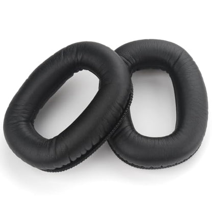 Ear Pads Replacement Ear Cushions Compatible with Marshall Monitor II Active Noise Canceling Over-Ear Bluetooth Headphone Softer Protein Leather High-Density Memory Foam Earpads Ear Cups Cover - Black