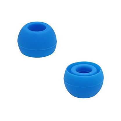 8pcs Blue Replacement Earbuds Silicone Eartips Ear Buds Compatible with Powerbeats2 Powerbeats 3 Wireless Beats by Dr Dre Headphones by Alitutumao - color: Blue