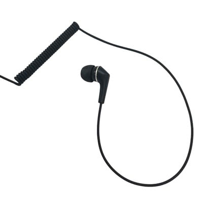 2-Way Radio Earpiece Ear Piece Headset in Ear Earbuds with Coil Tube for Baofeng uv5r uv 5r uv-5r for Retevis rt21 rt22 for Sancom for Kenwood 2 Pin Walkie Talkies(2Pack)