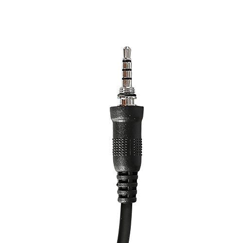 BDS15-Y2 D-Shape Style Earphone with PTT MIC for Motorola Vertex Standard VX-6E VX-120 FT-270R VX-7R FT-277R - size: 1 Piece