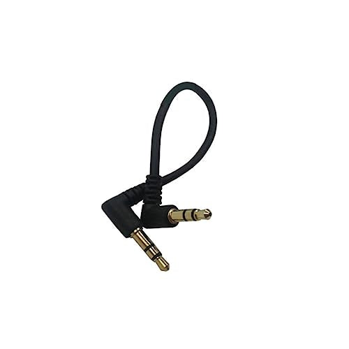 3pcs Coiled Audio Cable Aux Cable Stereo Headphone for Car Mobile Tablet