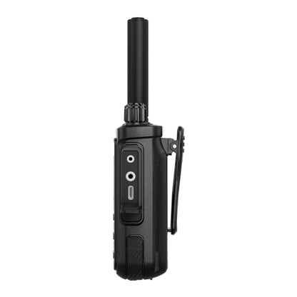 Retevis MateTalk B4 Walkie Talkies with Waterproof Shoulder Mic (4 Pack) | FRS Two Way Radios Noise Cancelling for Construction Site Workshop Electrician, Crystal-Clear, Rugged Shell, USB-C Charging