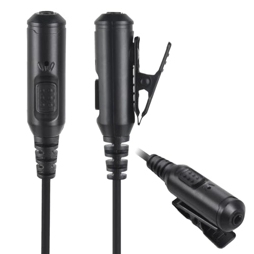 Renastar Two Way Radio Headset Walkie Talkie Earpiece with Mic for Baofeng UV-5R Kenwood NX-1200 Retevis H-777 RT21